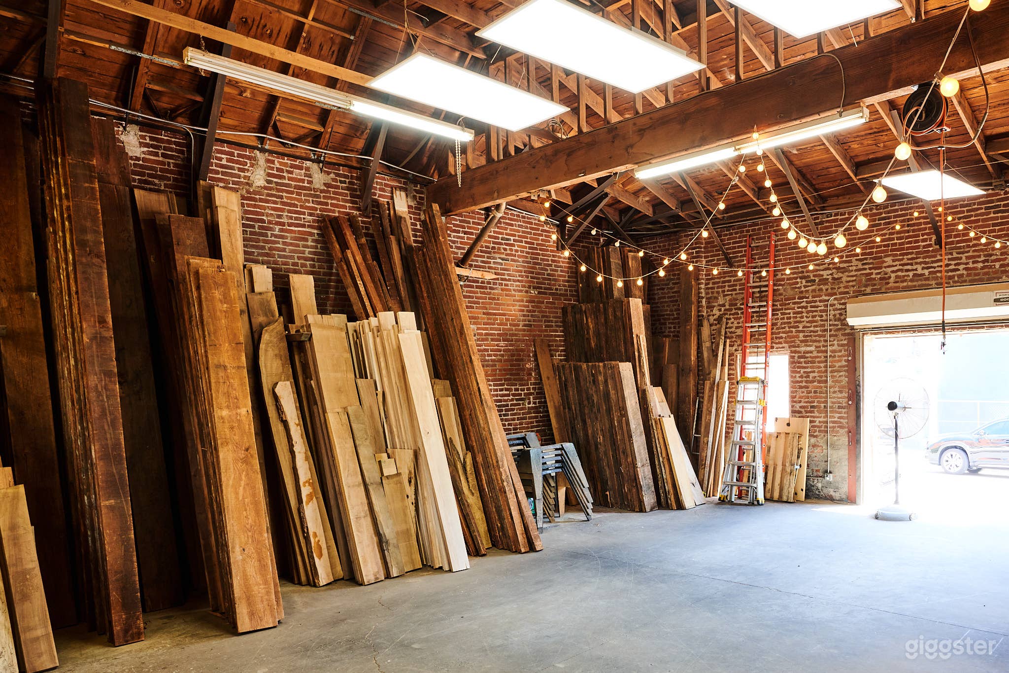 Industrial Wood Workshop with Natural Light Photo 1