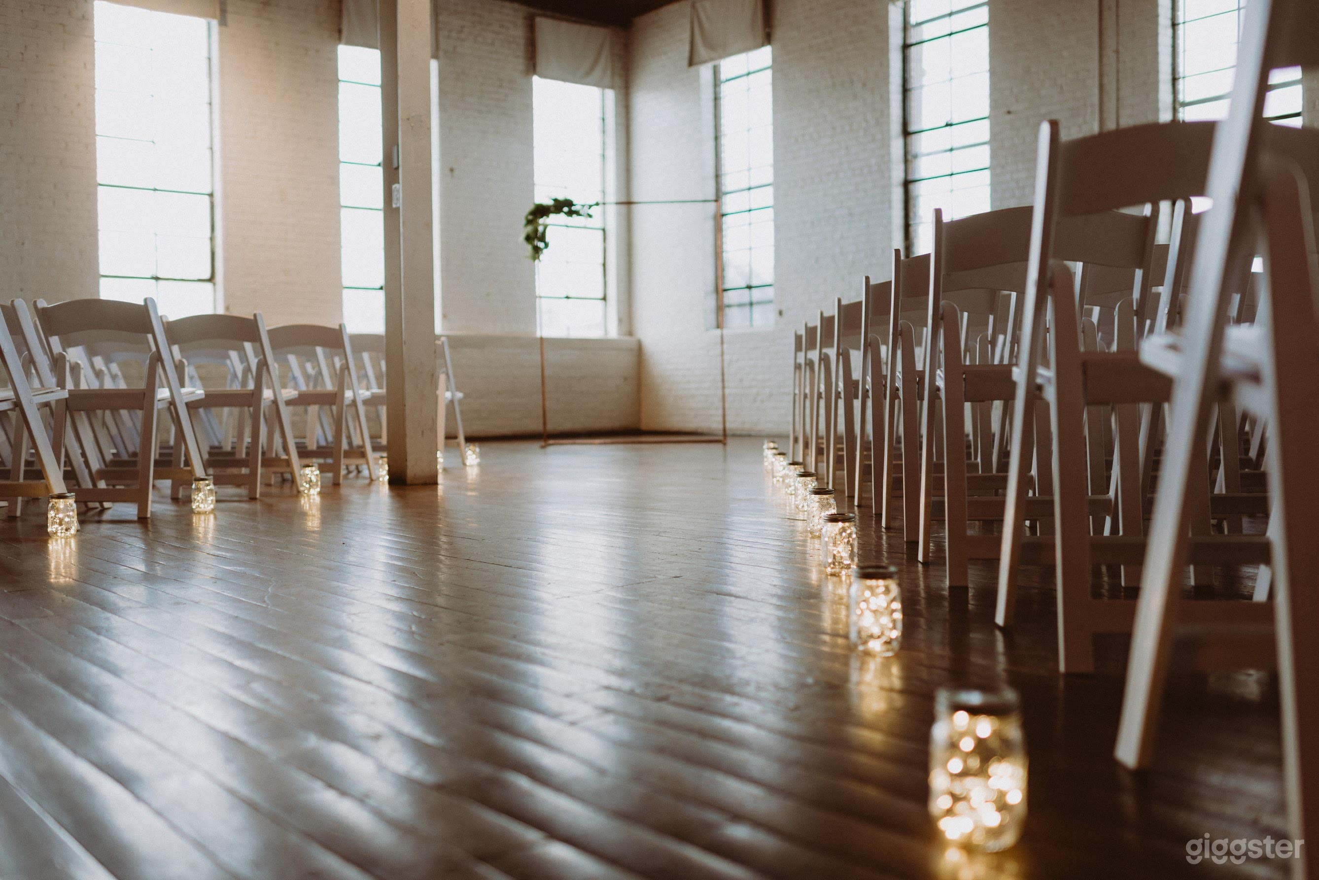 Ceremony setup, just add guests