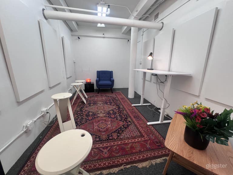  Espacio Versátil para Reuniones y Grabaciones en Chelsea 