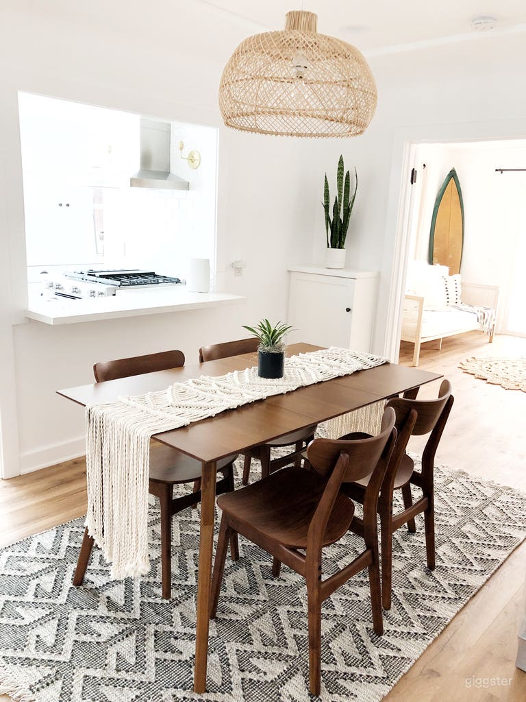  Beach House Surf Mid-Century Modern Bungalow Home 