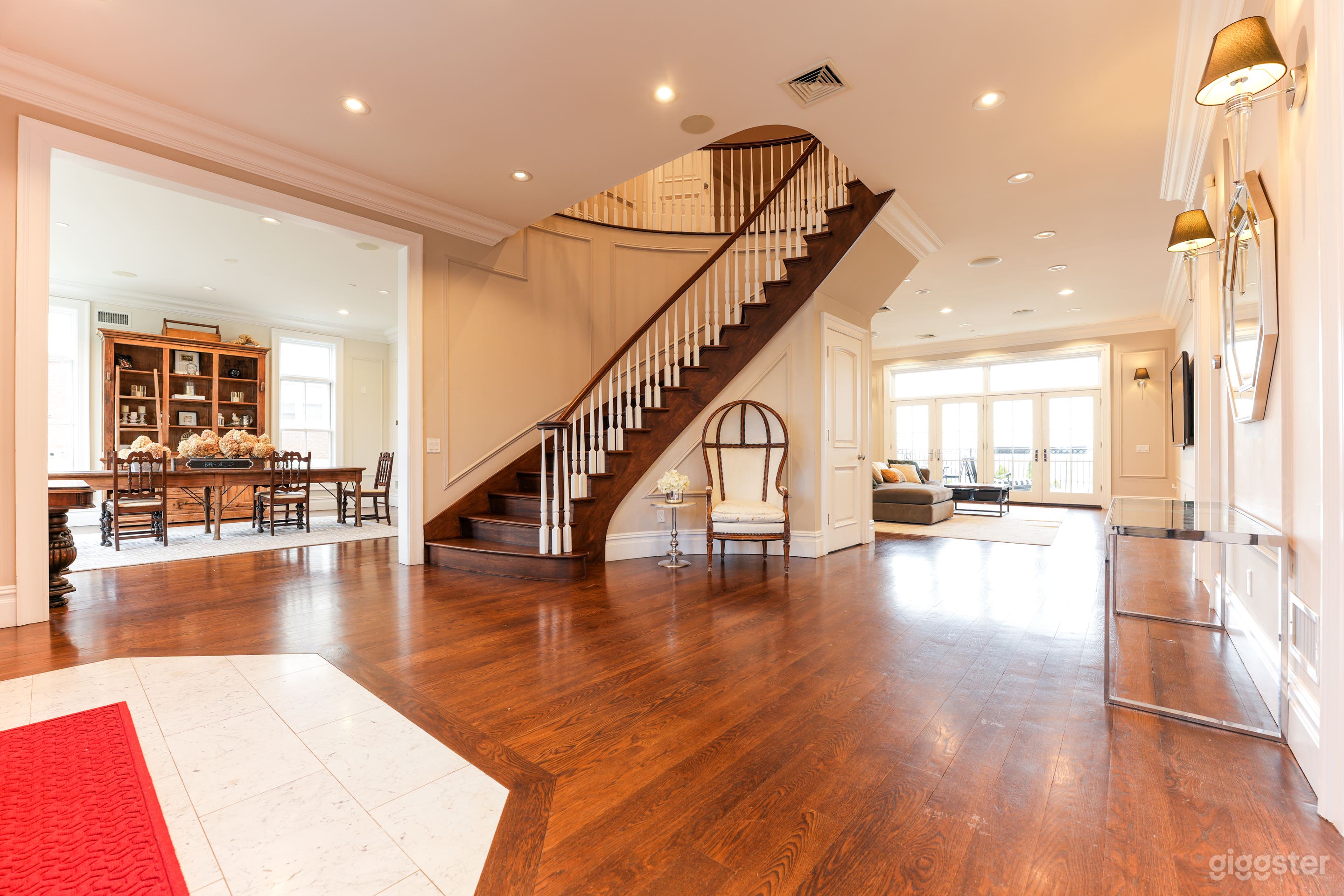 Entryway, Formal Dining Room Left Side