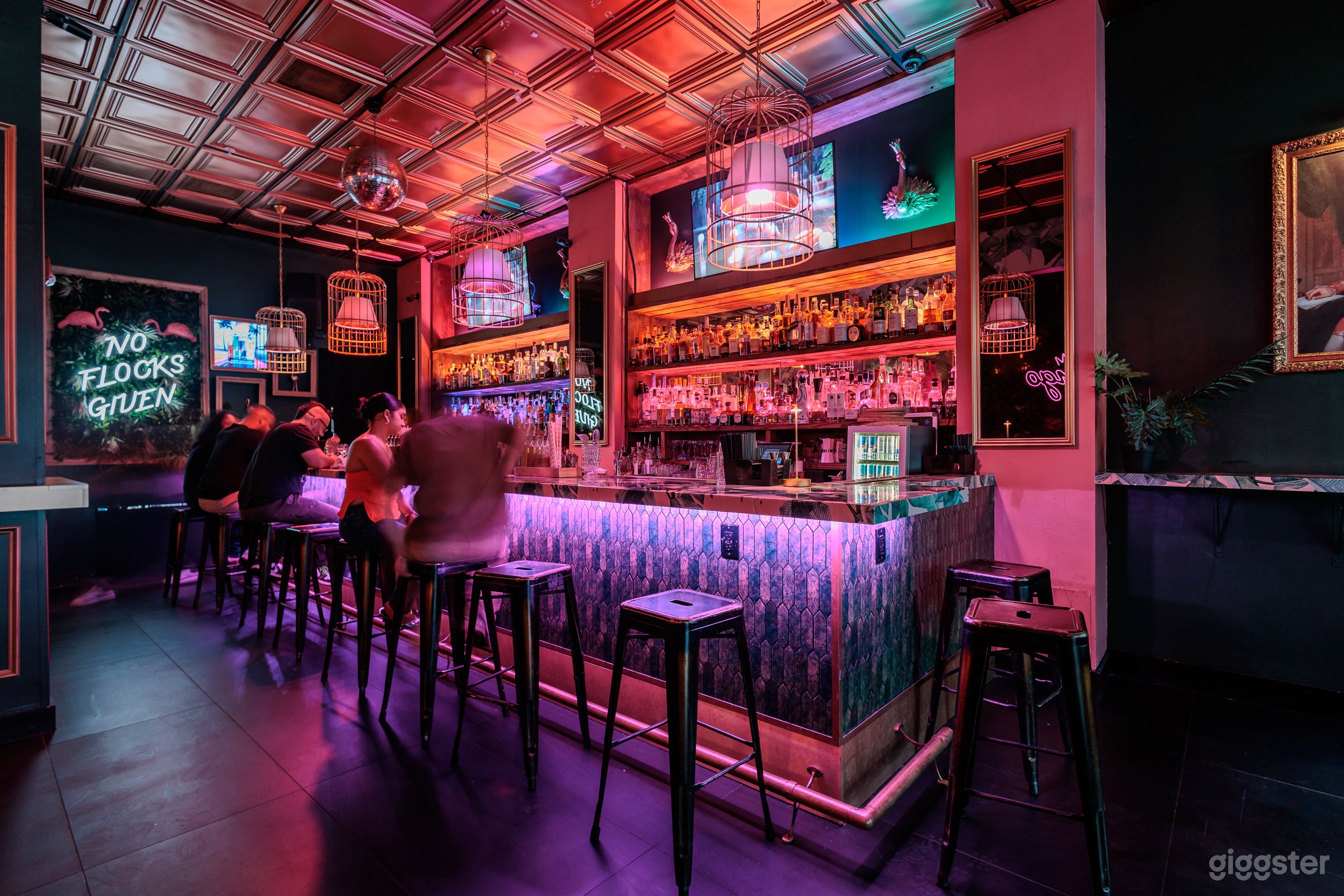 Vibrant Downtown Miami Cocktail Bar with Tropical Flair Photo 3