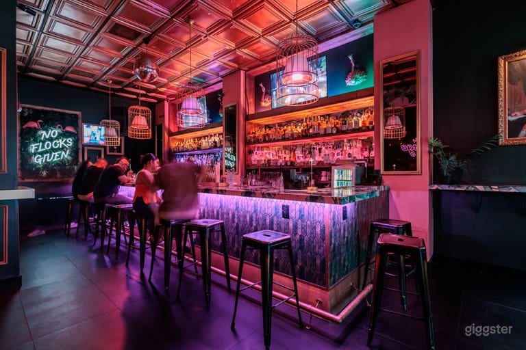  Vibrant Downtown Miami Cocktail Bar with Tropical Flair 