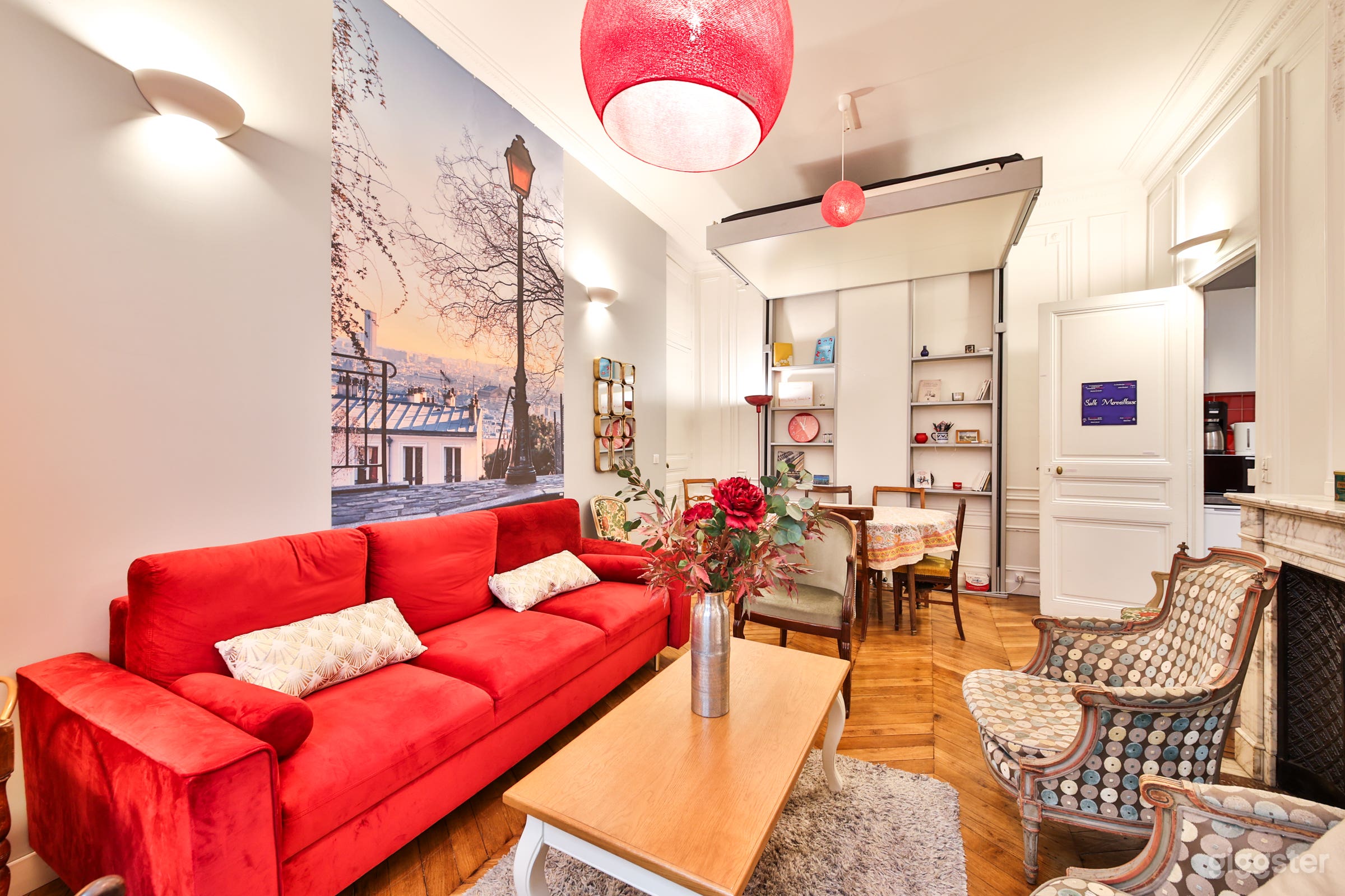 Photo de Joyau parisien caché – Appartement haussmannien calme 3