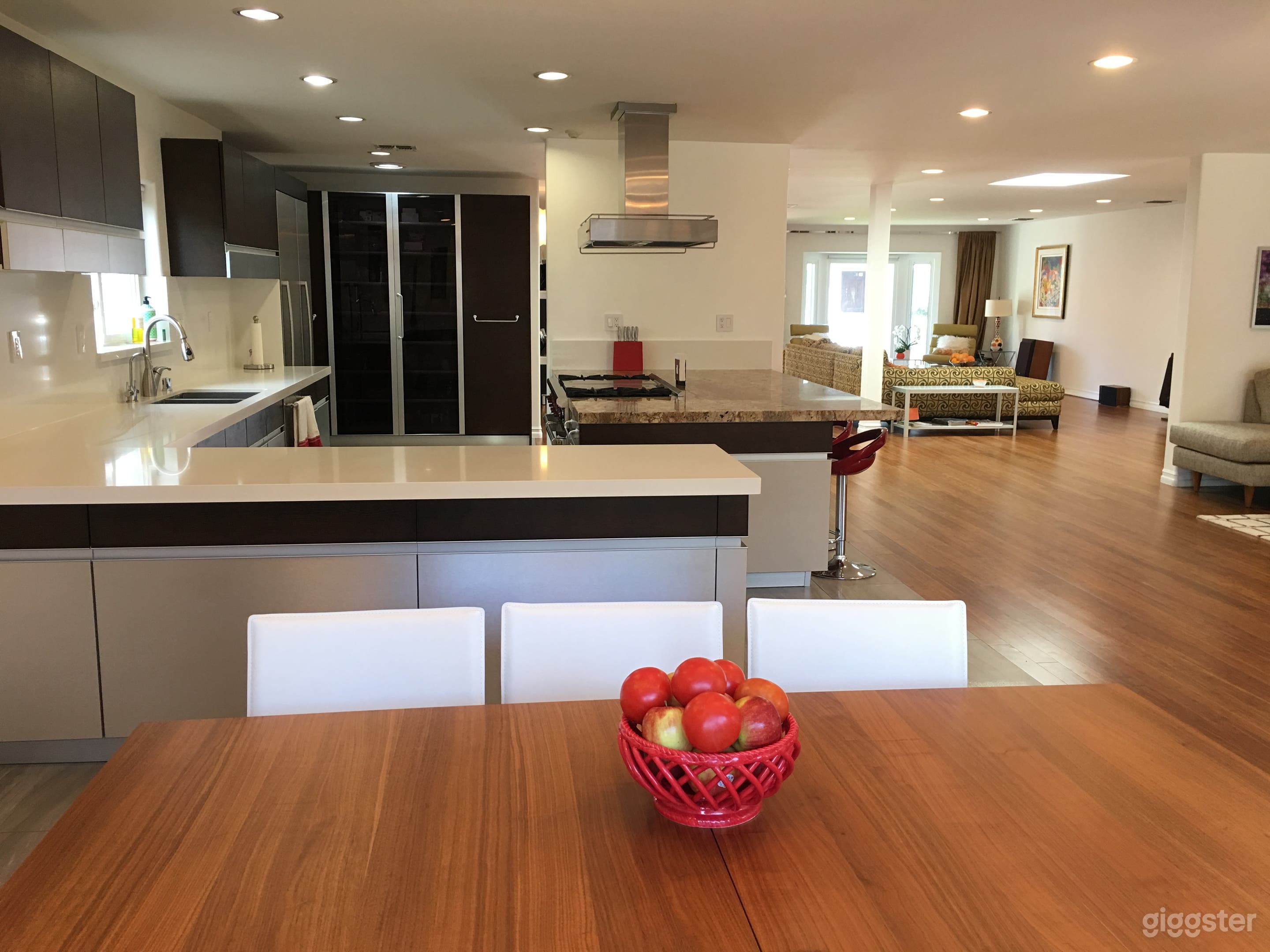 Dining room view to front of house 