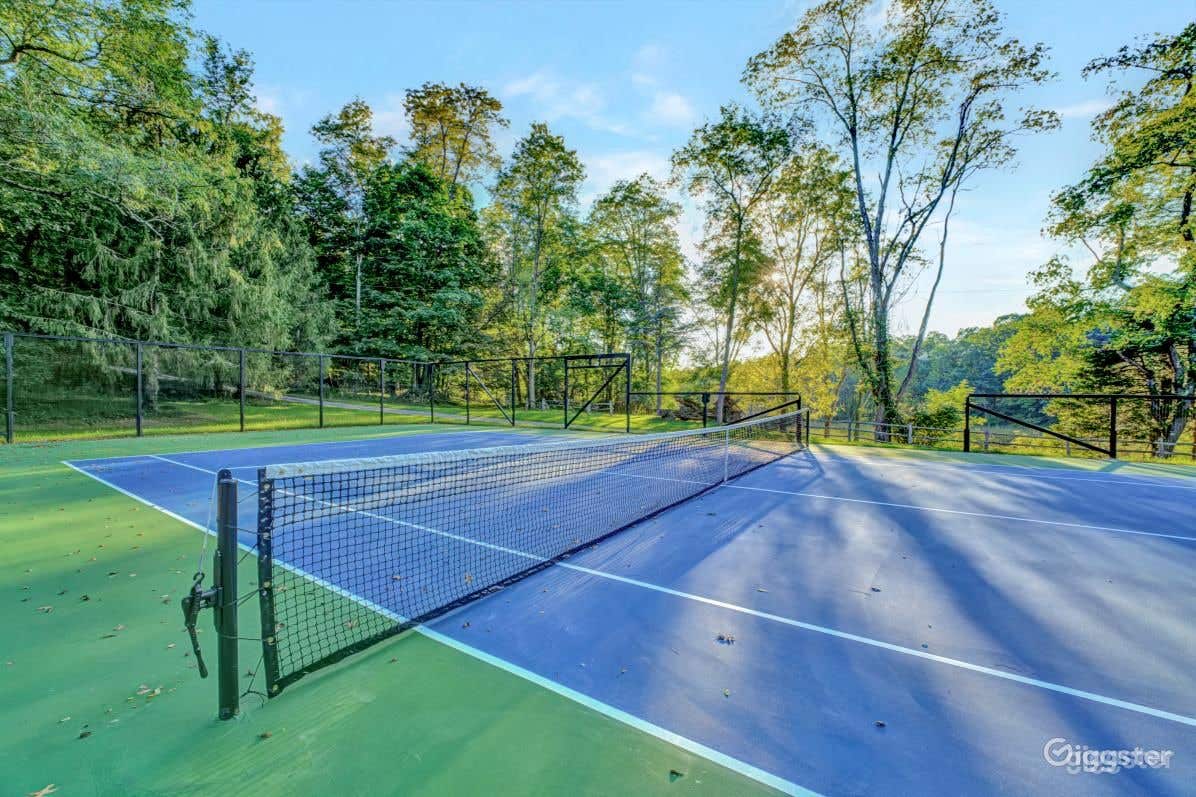 Private 200 Acre Estate Tennis Court Photo 2
