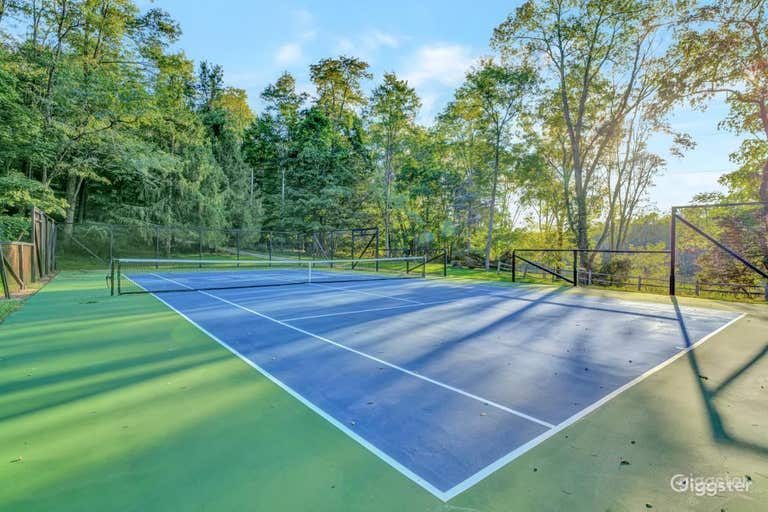  Court de tennis privé sur un domaine de 200 acres 