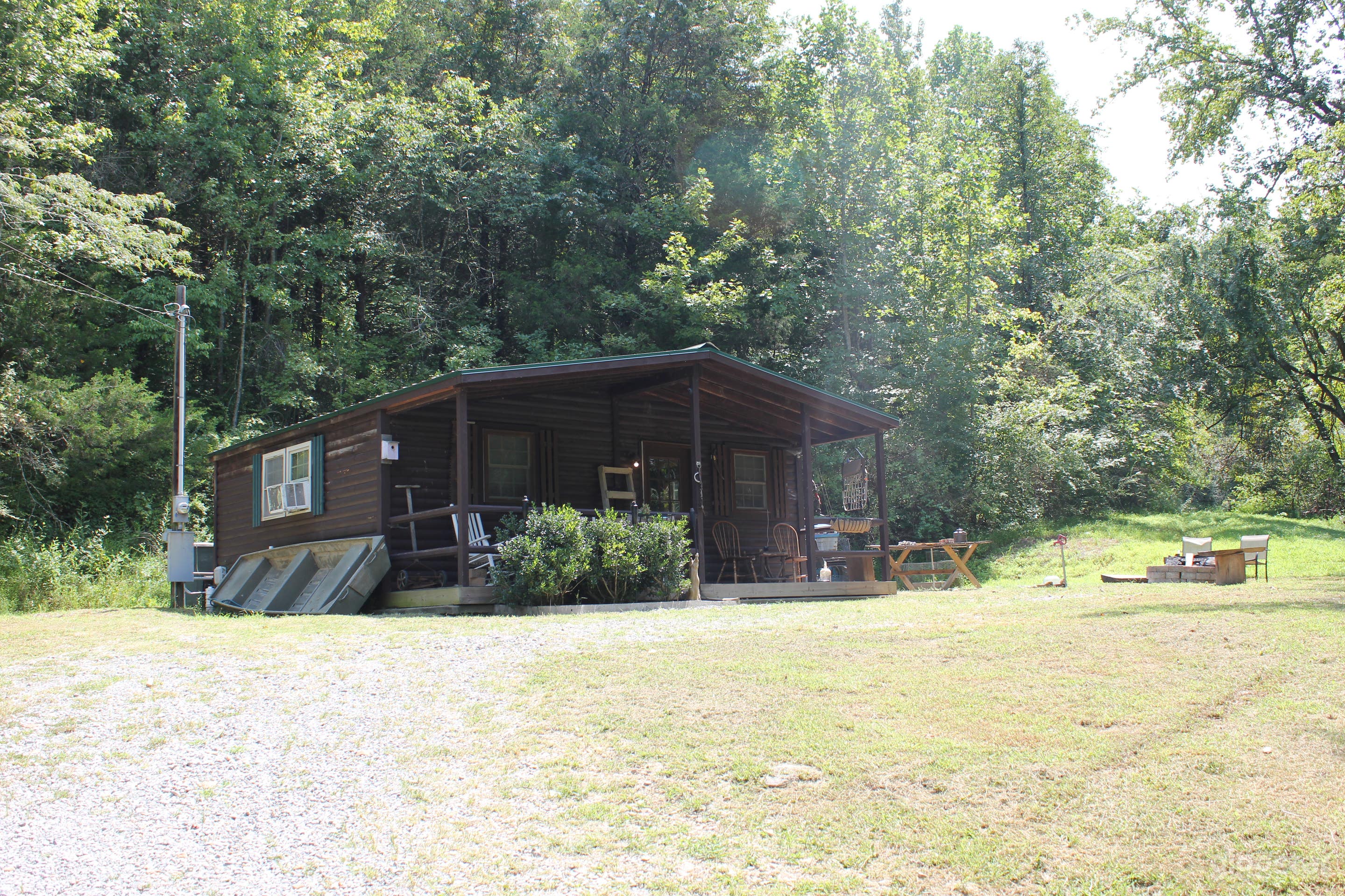 Little Secluded Cabin on 73 Acres 9 Miles from Downtown Nash Photo 1