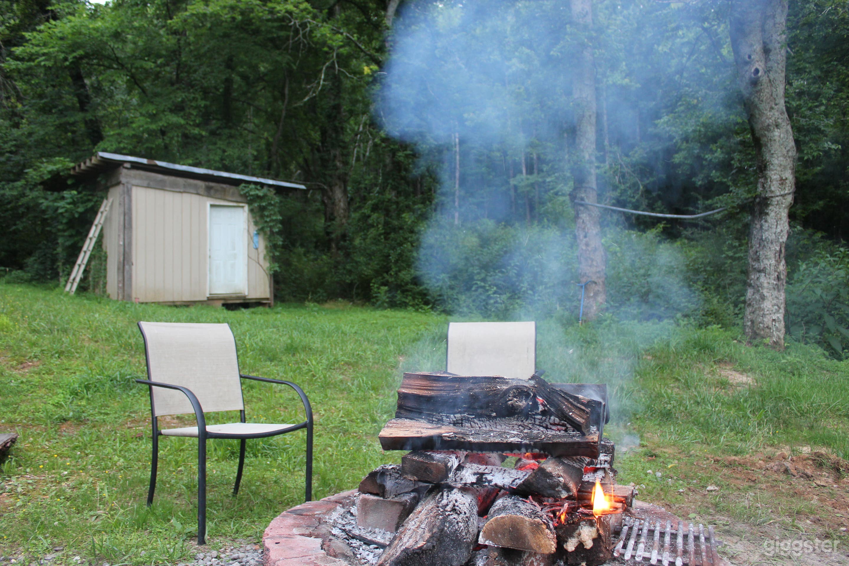 Little Secluded Cabin on 73 Acres 9 Miles from Downtown Nash Photo 2