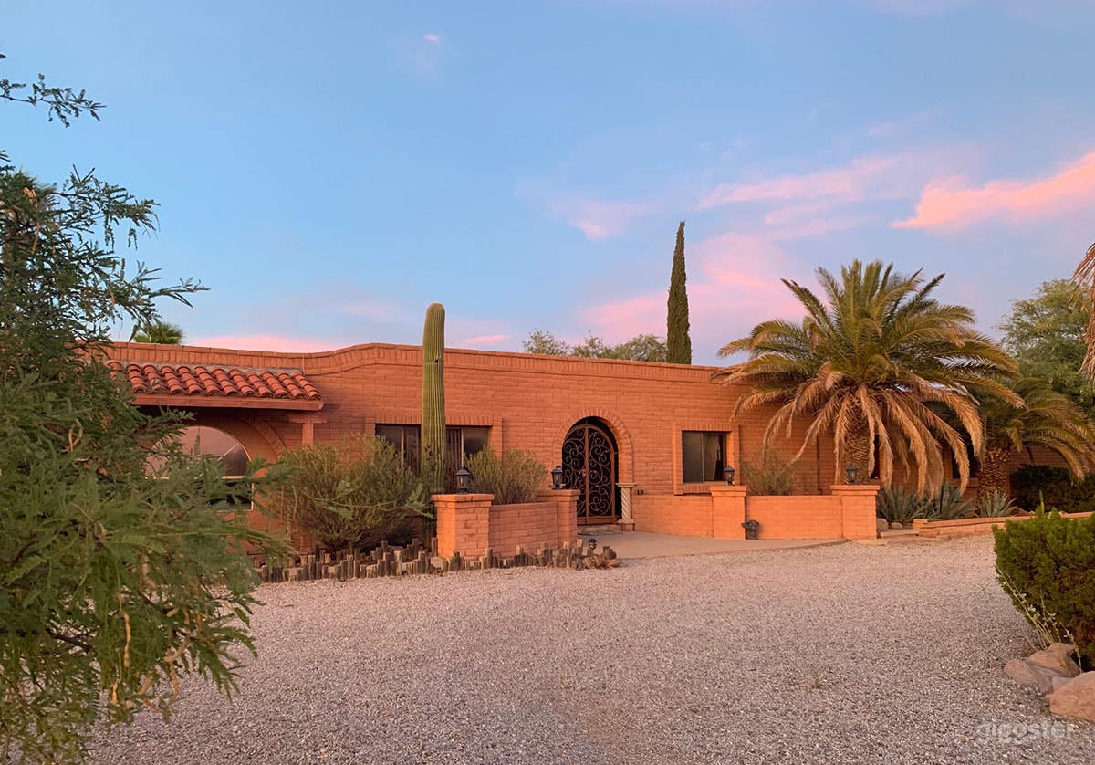 Front of House. Territorial style brick.