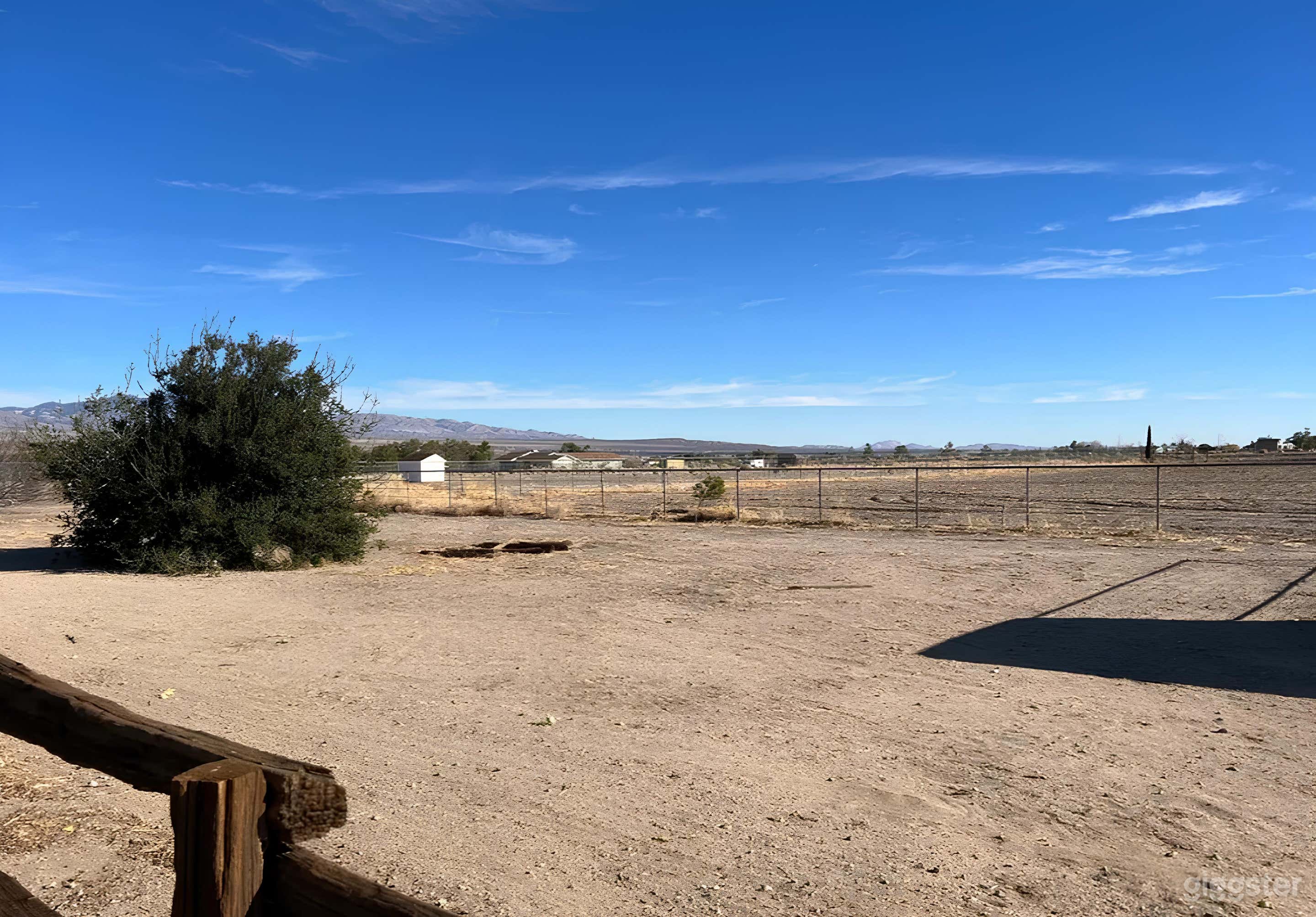 Rural Backyard with Mountain Views Photo 3