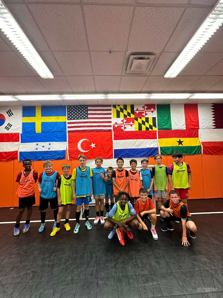  Drop-in soccer games. 