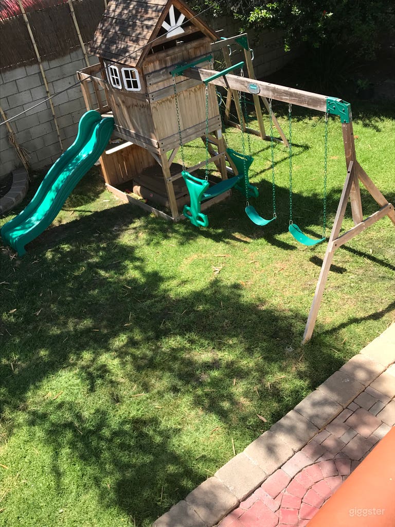  A birds eye view of the playground. 