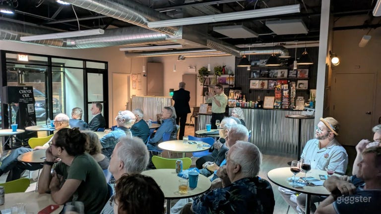  Hip Urban Venue with Vintage Brick + Full Bar 