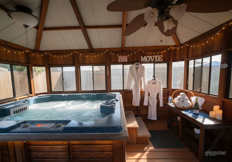  Bain à remous privé avec cuisine, salle de jeux & salon 