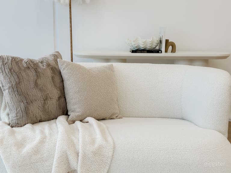  Conjunto lounge Bouclé  