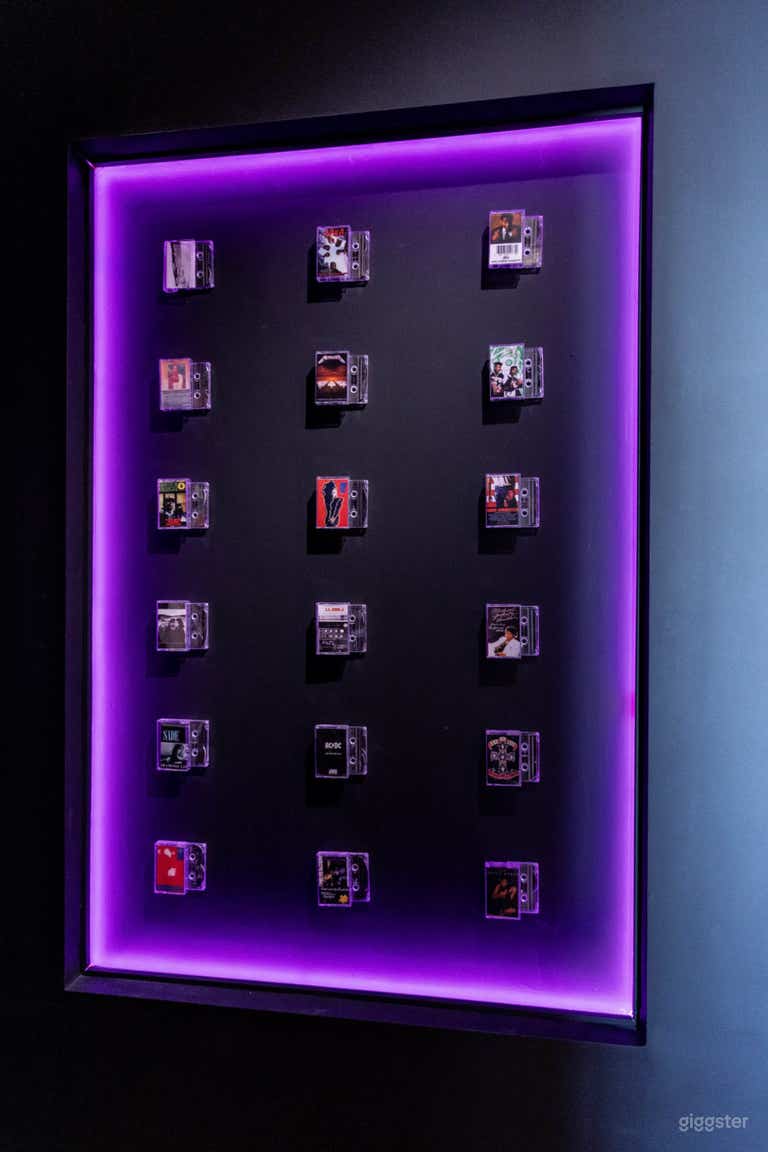  Music Gallery Studio with Podcast Lounge Setup 