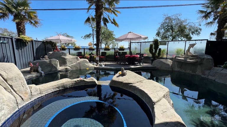  Casa moderna con oasis de piscina 