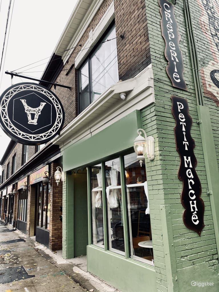  French Creperie & Cafe for Filming in Hamilton 