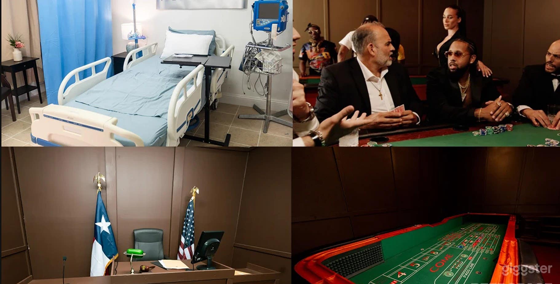 Multi Set Film Studio (court, hospital, casino) Photo 1