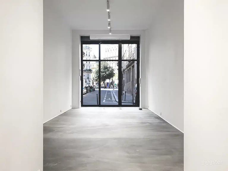  Intimer Galerie- und Showroomraum 