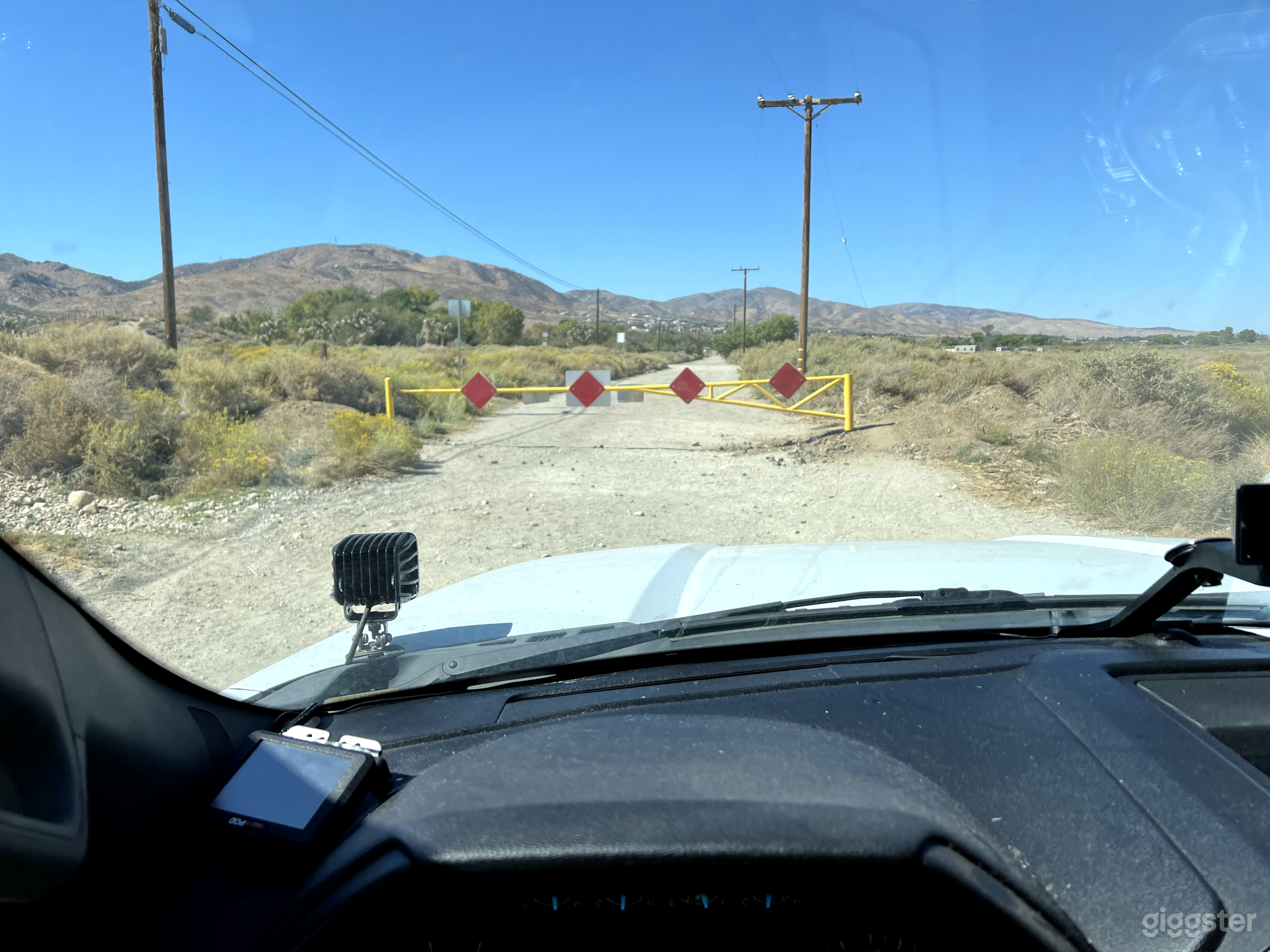 Gate to go into property. 