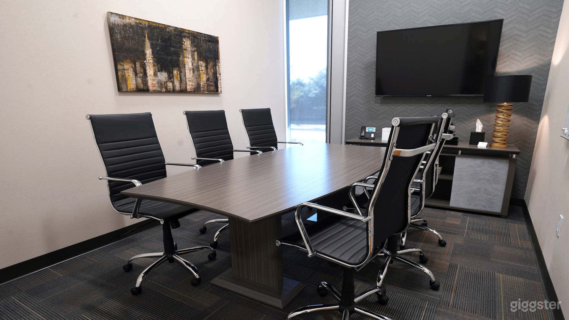Modern 8-Person Meeting Room at Frisco, TX Photo 1