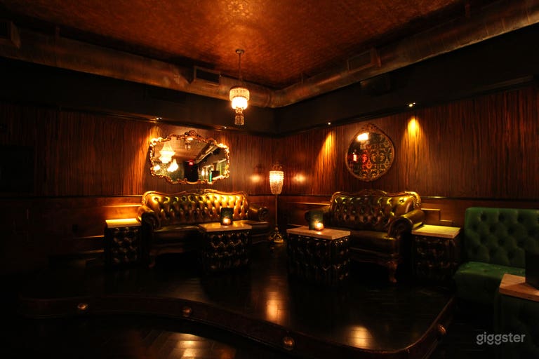  raised seating area and stage 