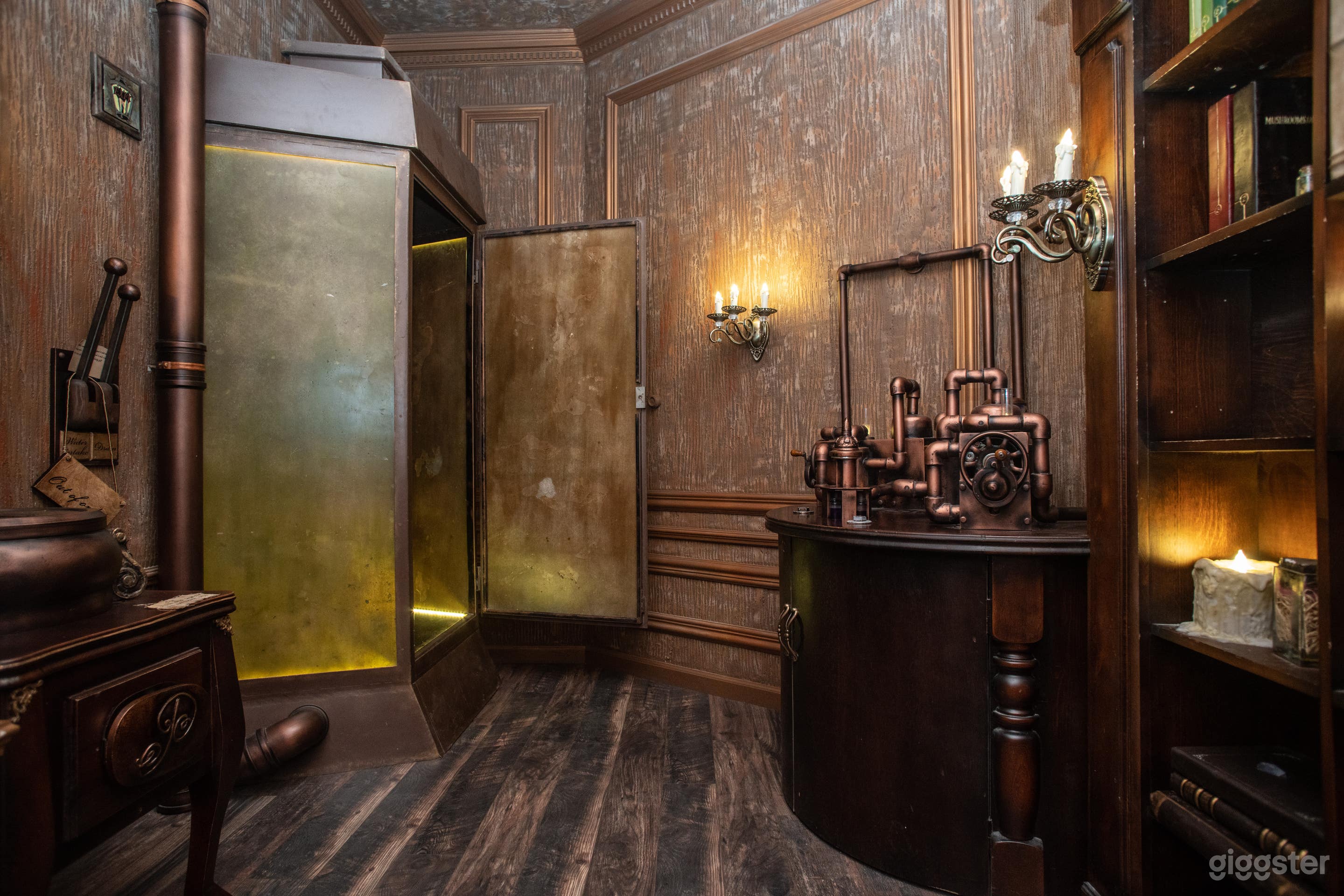 Ornate perfumery Victorian steampunk dungeon Photo 3