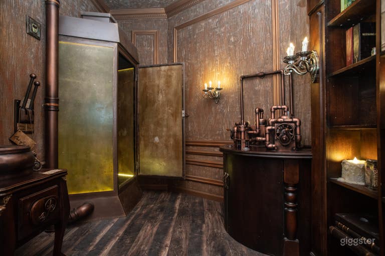 Ornate perfumery Victorian steampunk dungeon 