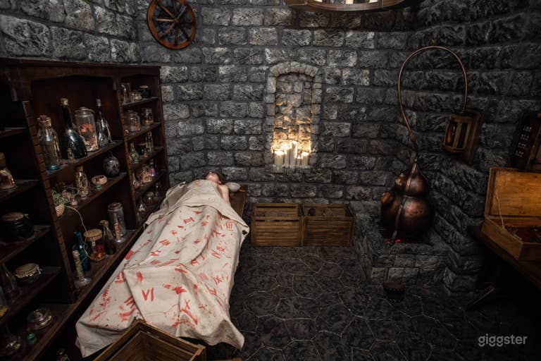  Ornate perfumery Victorian steampunk dungeon 