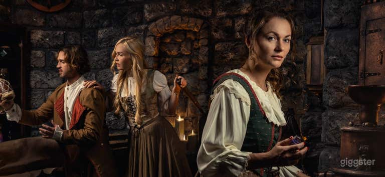  Ornate perfumery Victorian steampunk dungeon 