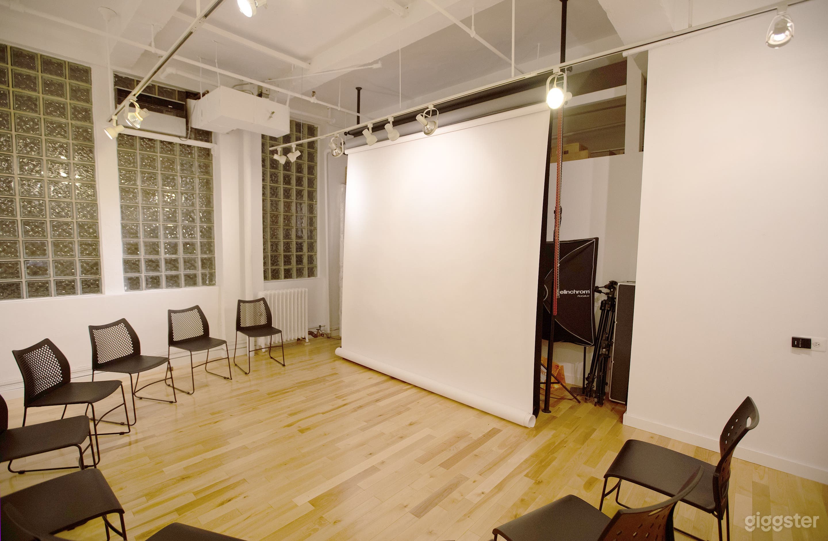 10+ Chairs and 4 Folding Tables