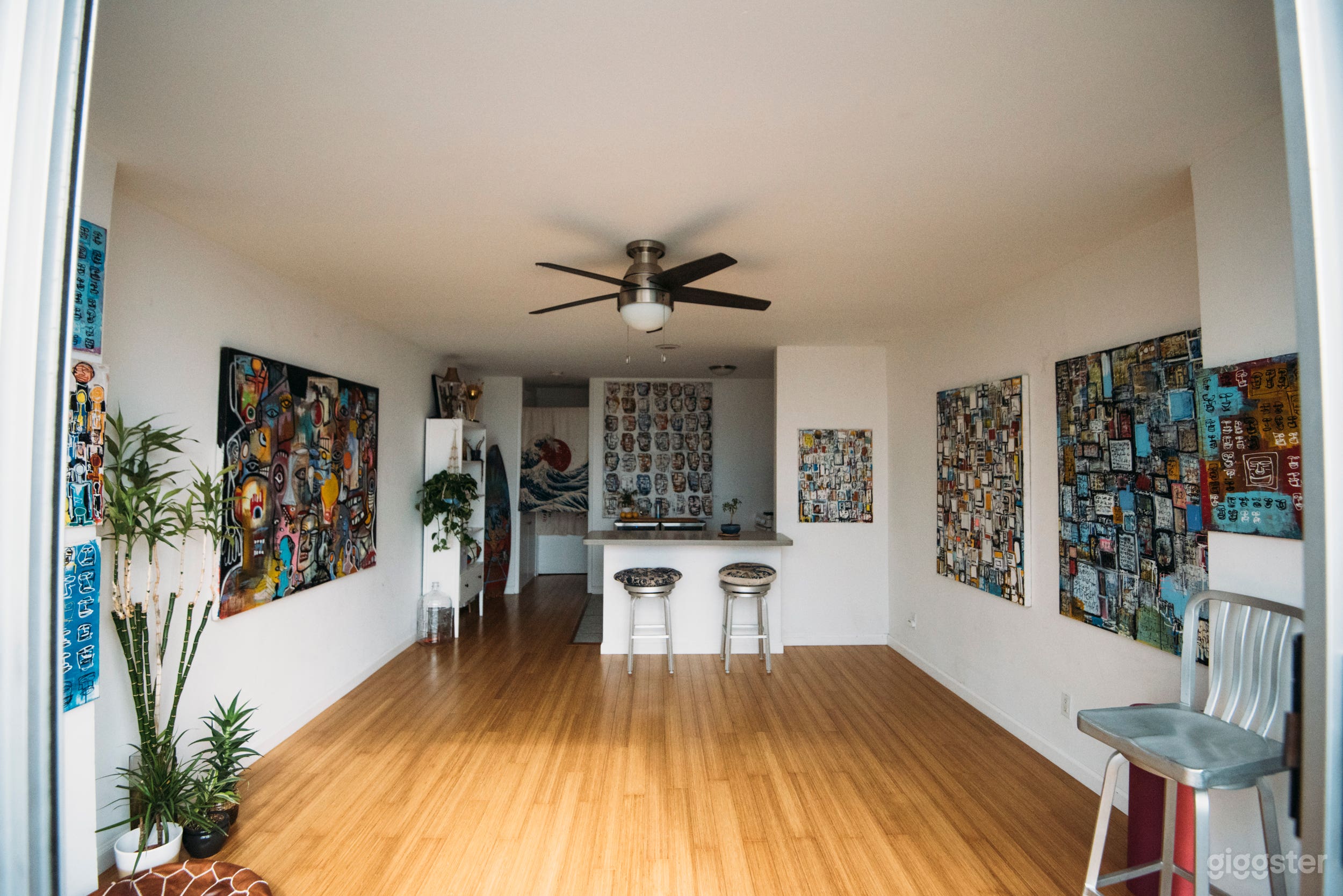 Welcome to the Clubhouse! The small but powerful, ever changing beachfront studio. 