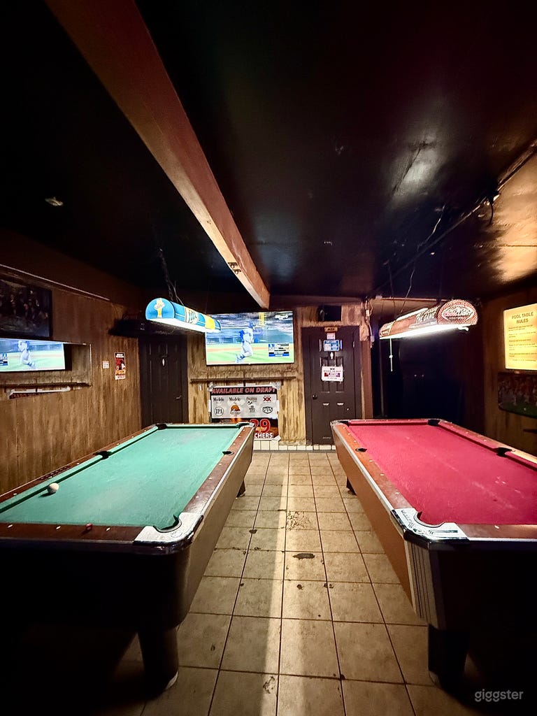  Authentic Latin Sports Bar with Pool Tables 