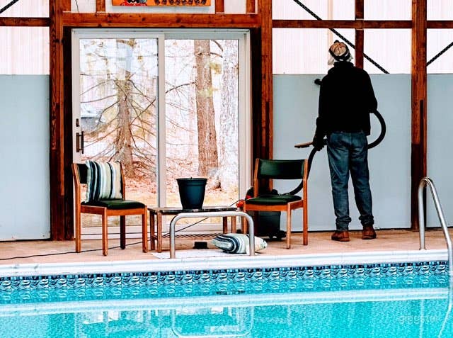 Egg Harbor Estate Indoor Pool Oasis Photo 4