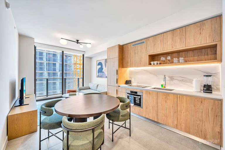  Condominio elegante en rascacielos 
