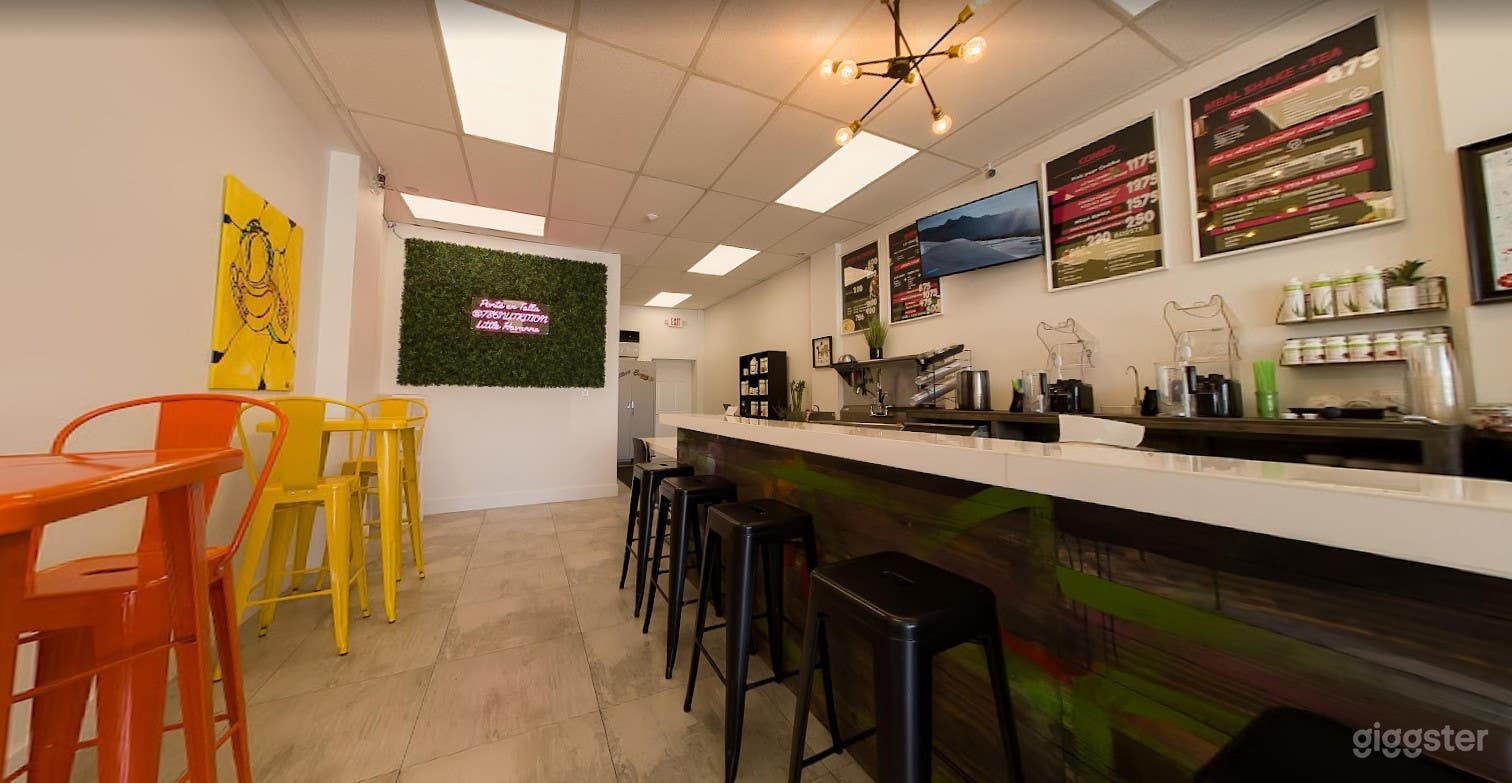 Vibrant Miami Café  Photo 1