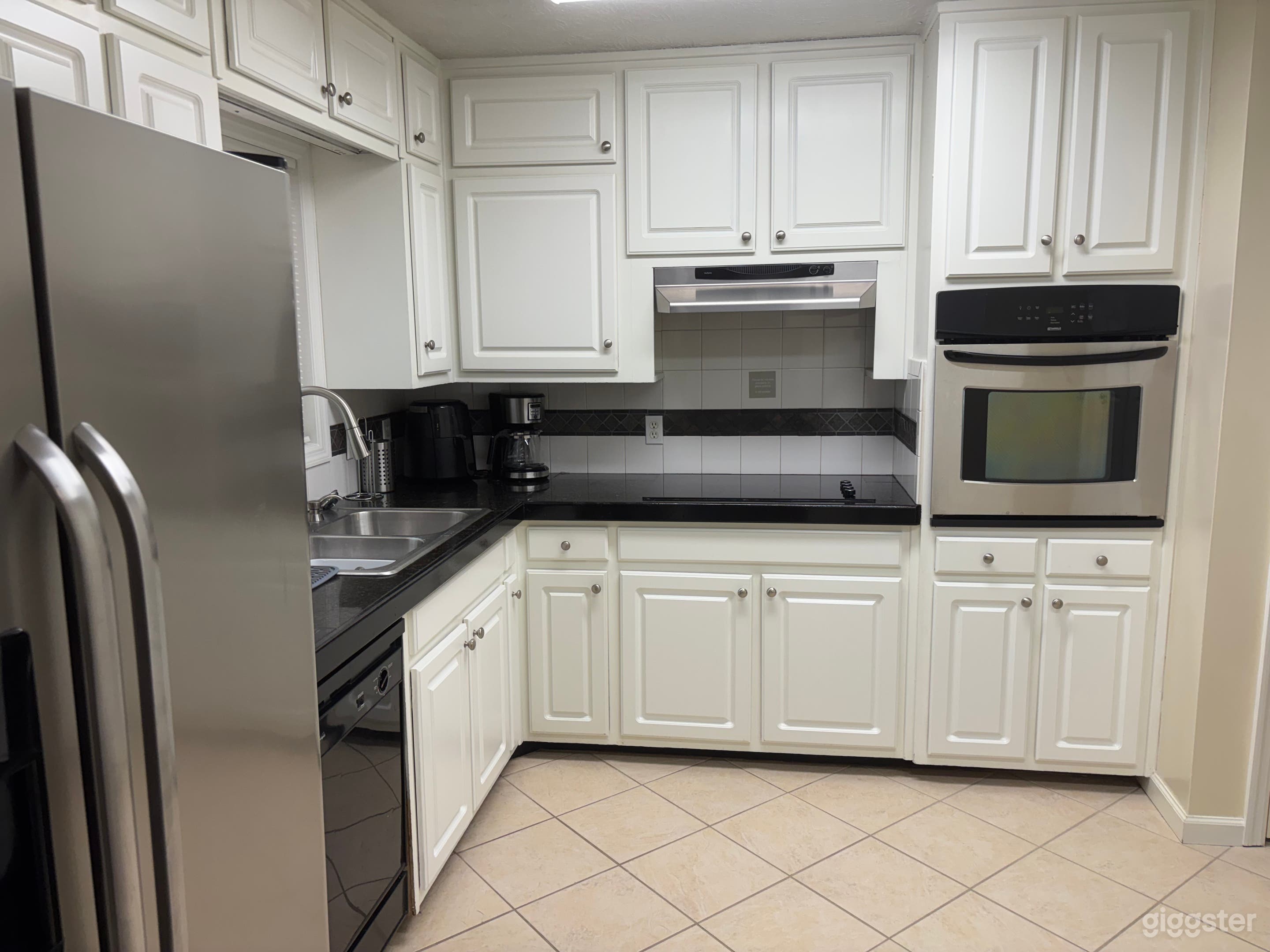 Modern stainless kitchen