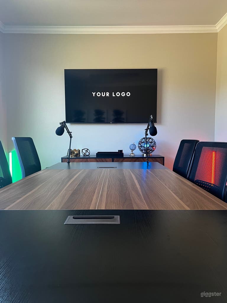  Espacio increíble para grabación de podcasts y contenido 