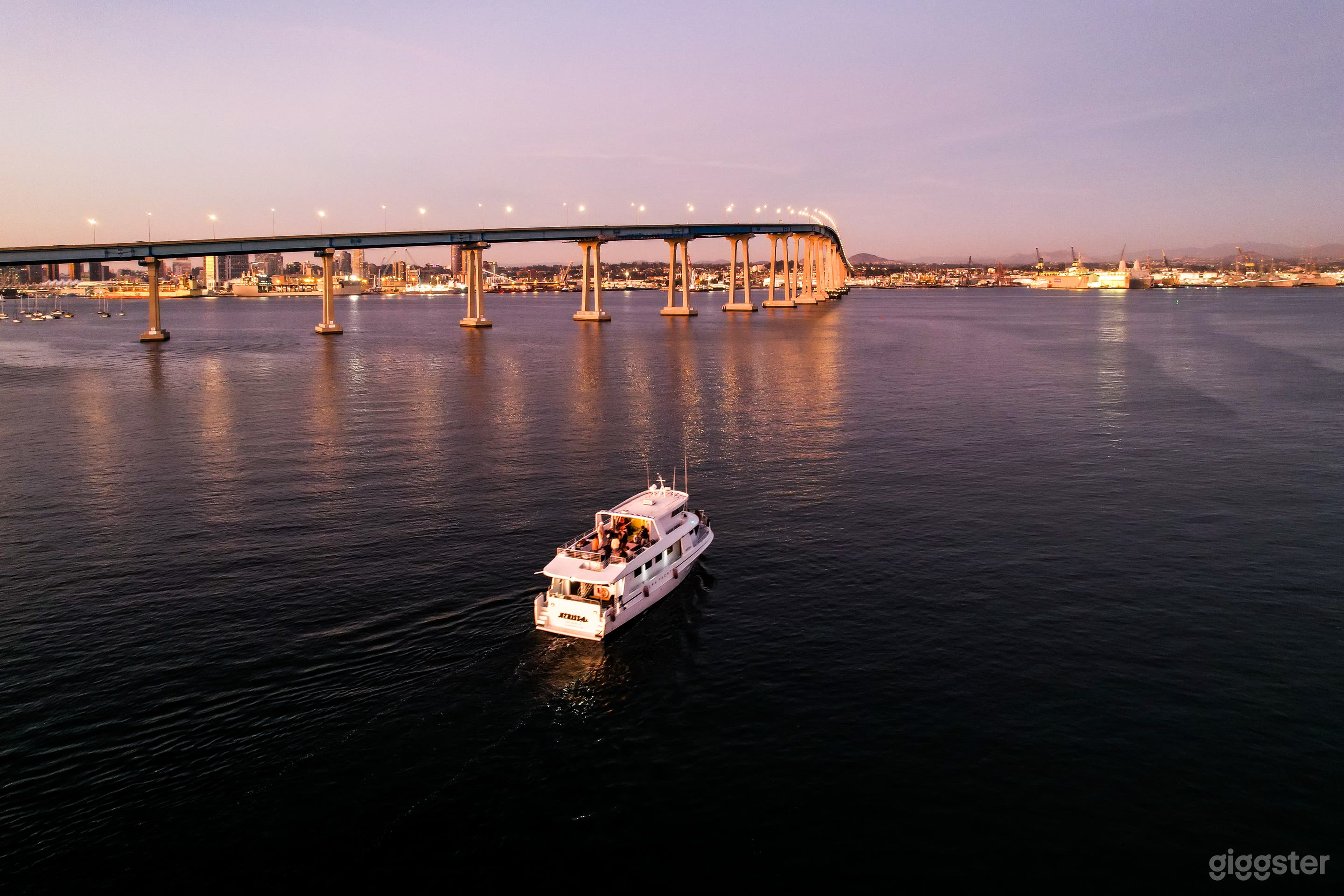 73’ Luxury Motor Yacht with Open Sky Deck — San Diego Bay Photo 1