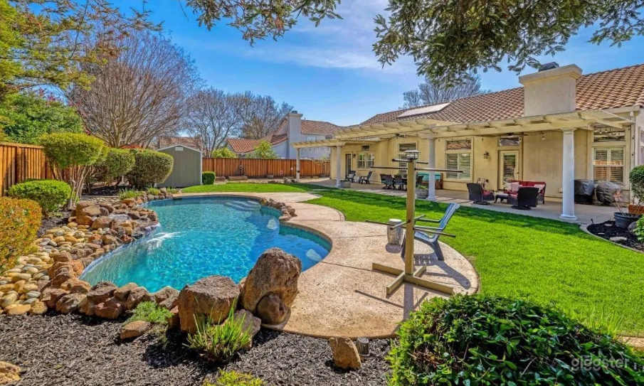 Stunning Backyard with Gunite Pool Photo 1