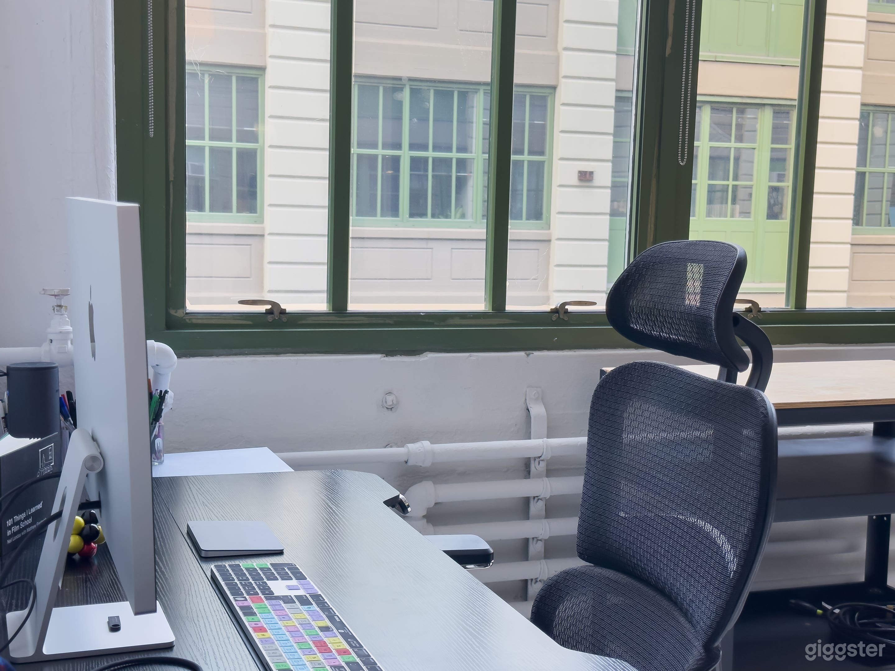 Desk and editing station