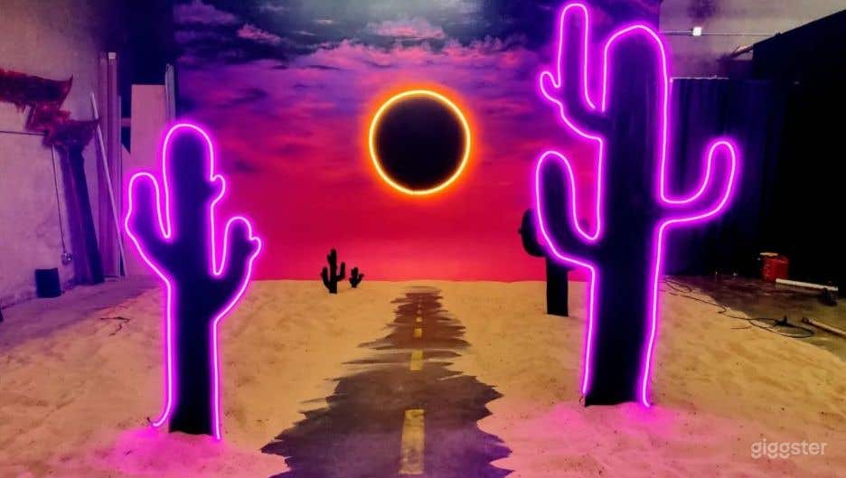 Photography Studio Desert Set Photo 1