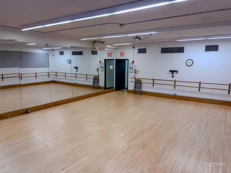  Dance Studio 3 with Hardwood Maple Floor 
