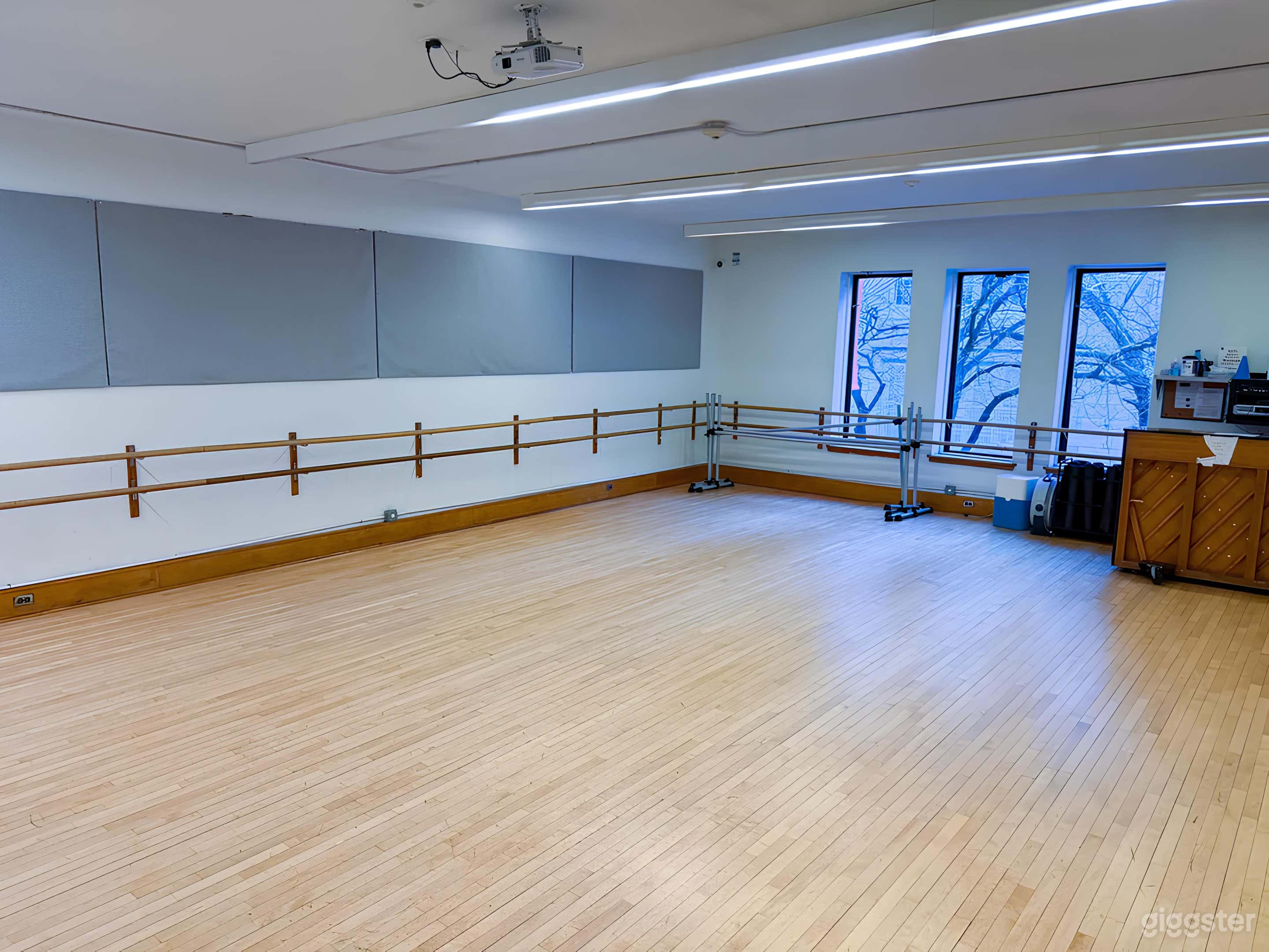 Dance Studio 3 with Hardwood Maple Floor Photo 1