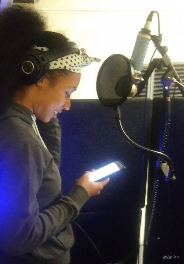  Inside Recording Booth 