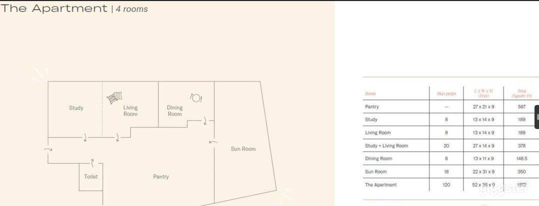 Study &amp; Living Room Photo 3