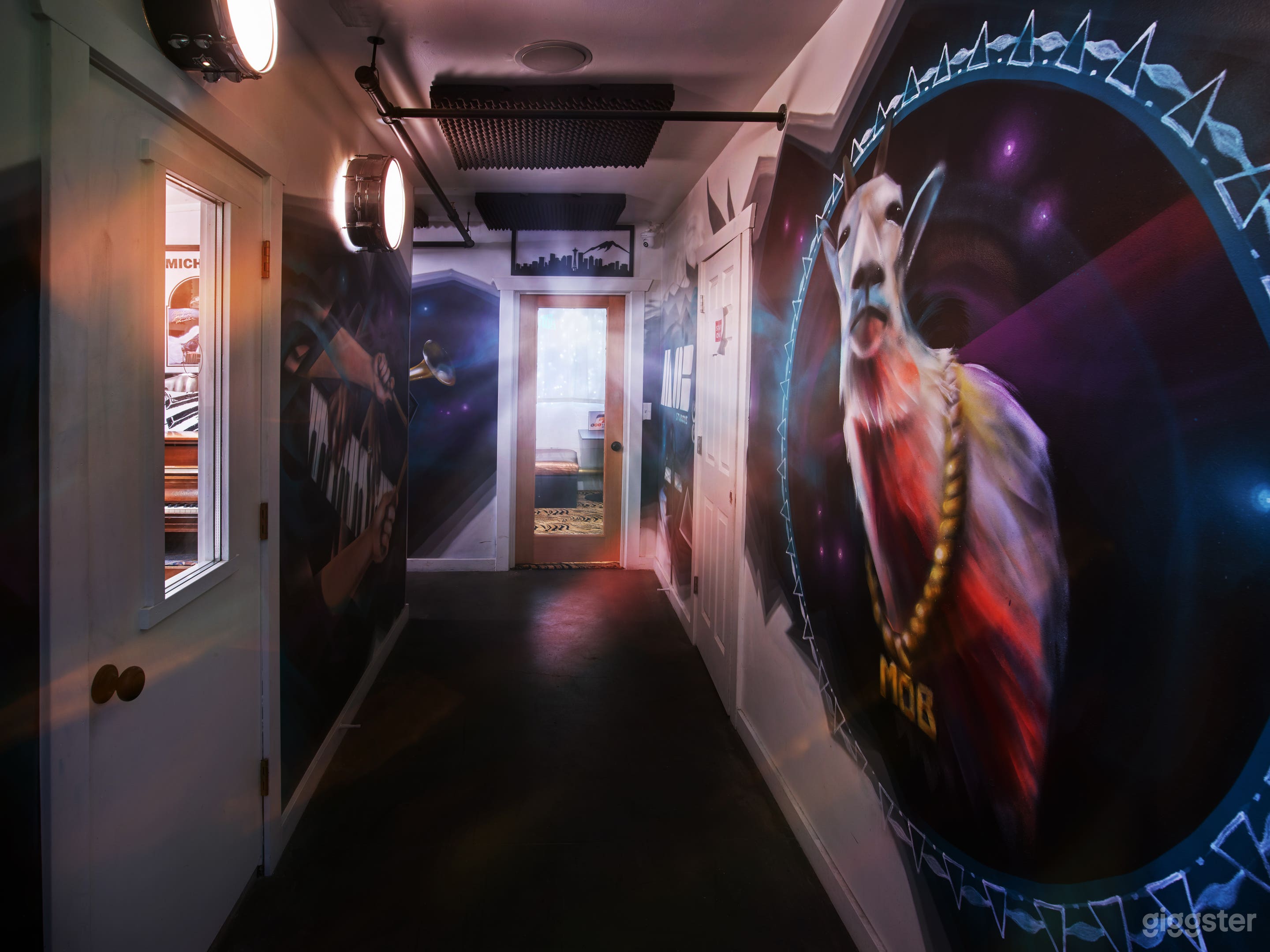 Isolated Downstairs Hallway