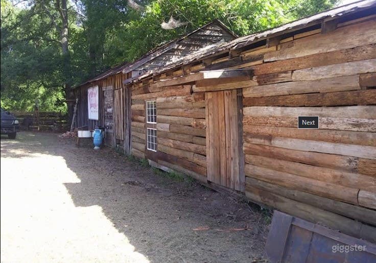 Rustic Log Barn Photo 2